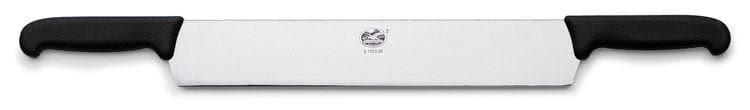 Victorinox - Swiss Army Cheese Knife, Straight, 2 handles, 14", Black