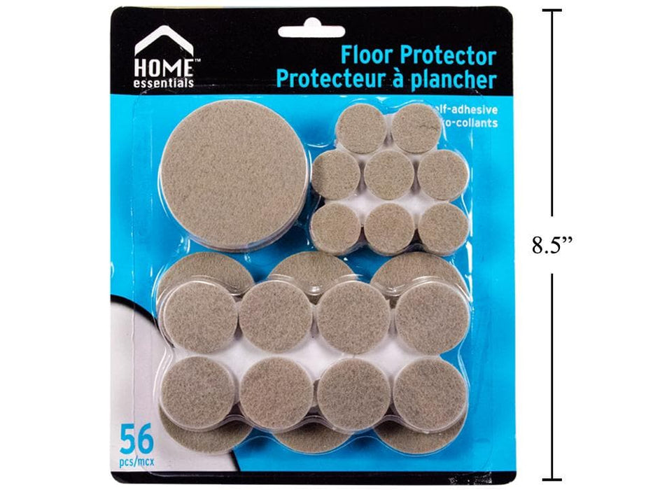 Home Essentials - Home Essentials - Floor Felt Protectors, 56-Pc
