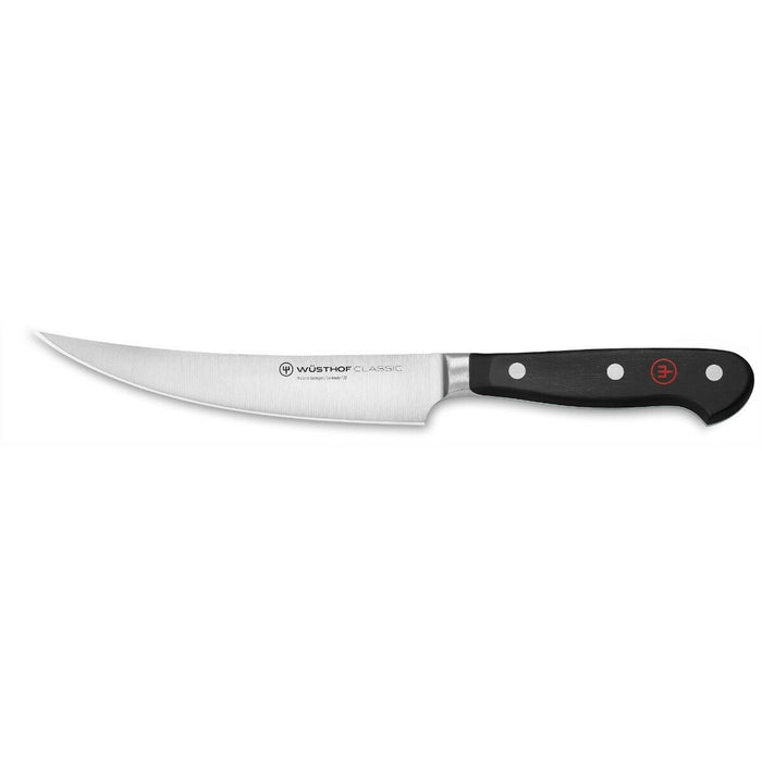 Wusthof - Classic Curved utility Knife, 6", Black