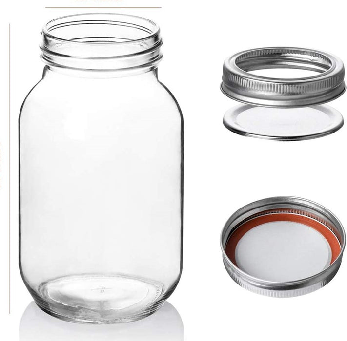 Mason Jars Supplier 5oz 8oz 12oz 16oz 25oz 32oz Glass Canning Jar