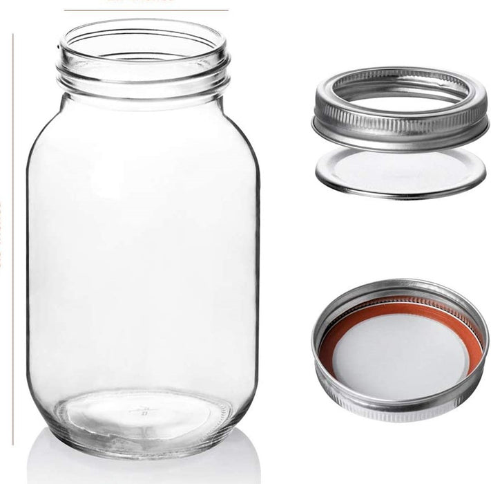 Sealock - Glass Mason Jar , 25 oz