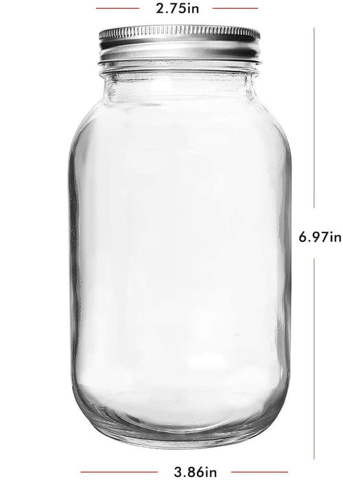Sealock - Glass Mason Jar , 32 oz