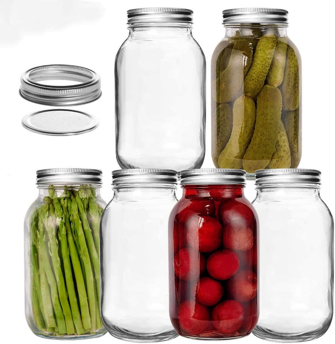 Sealock - Glass Mason Jar , 32 oz