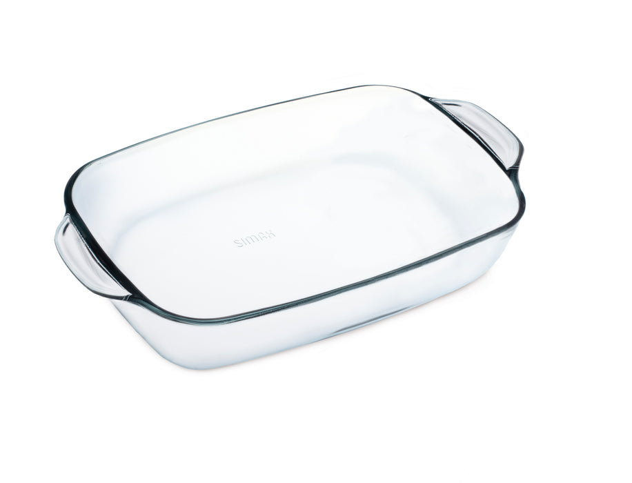 Simax - Rectangular Tampered Glass Roaster, 3.75 Qt 8.5''