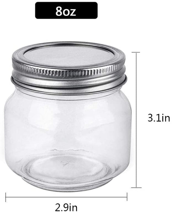 Sealock - Glass Mason Jars , 8 oz