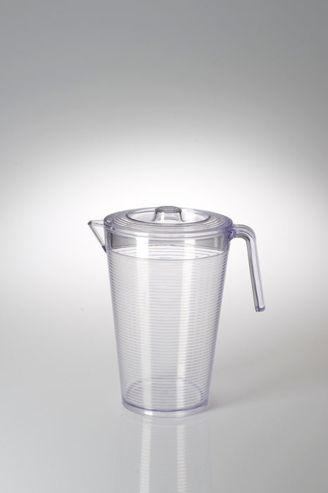 Omada - Happy Drink, Acrylic Designed Pitcher With Lid, 2.1L 71 Oz