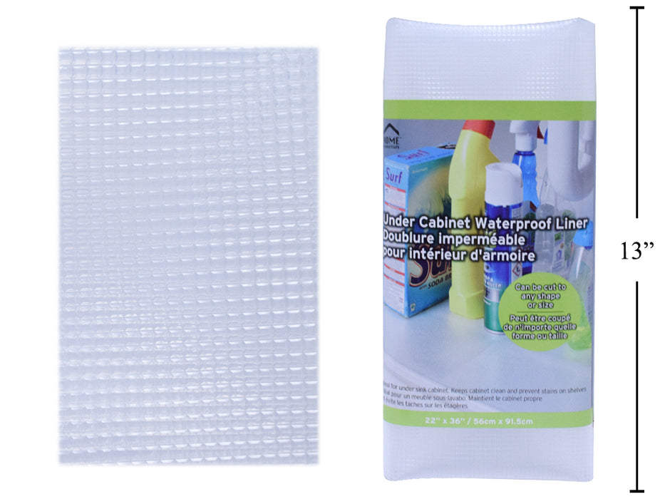 Home Essentials - Under Cabinet Waterproof Liner, 55.8 X 91.4 Cm