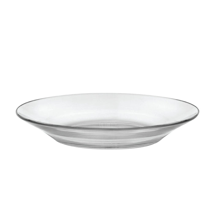 Duralex-Lys, Clear Soup Plate, 9.125  In, 6 Pc