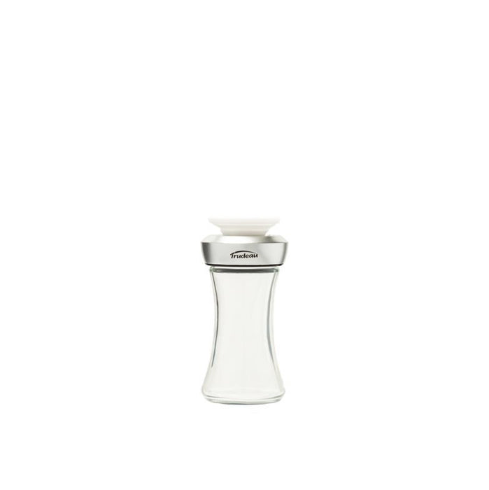 Trudeau - Glass, Pop Salt & Pepper Shaker, White Top