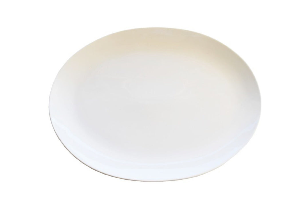 Vitrex Plus 13.5'' Oval White Plate