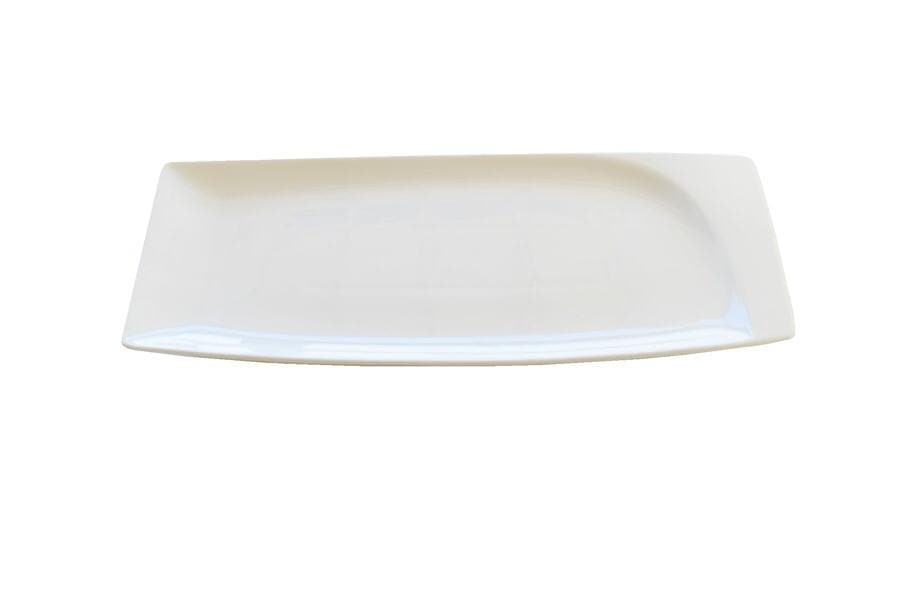 Vitrex - Luna Rectangular White Plate 10.5" X 4"