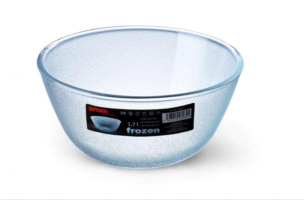 Simax - Frozen Glass Mixing Bowl, 1.7 L