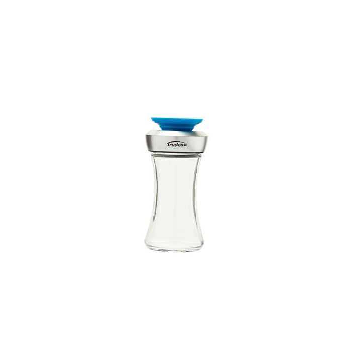 Trudeau - Glass, Pop Salt & Pepper Shaker, Blue Top