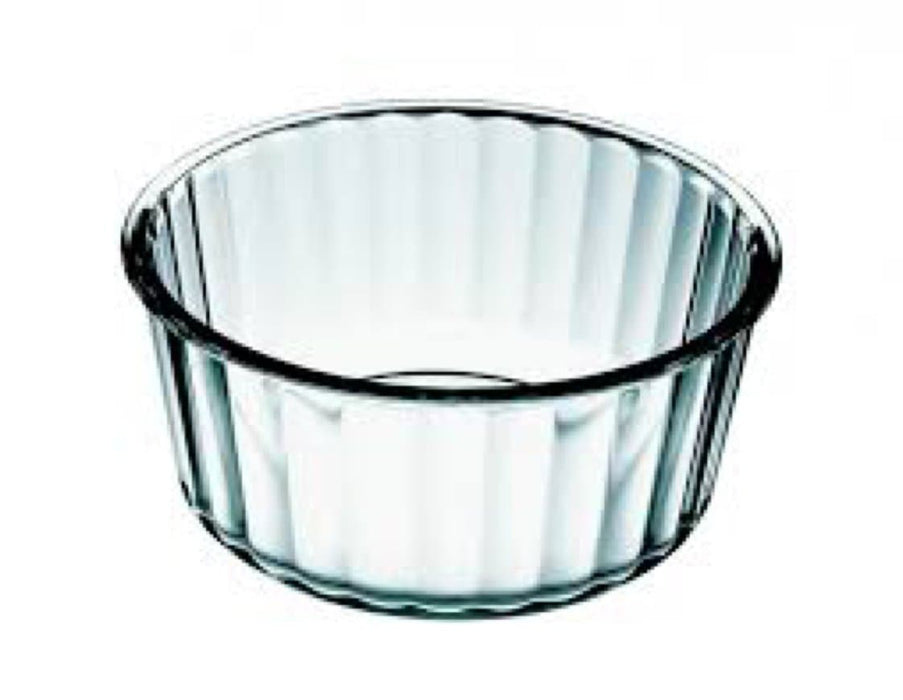 Simax - Round Deep, Tampered Glass Soufle Dish 7.8 in x 3.5 in