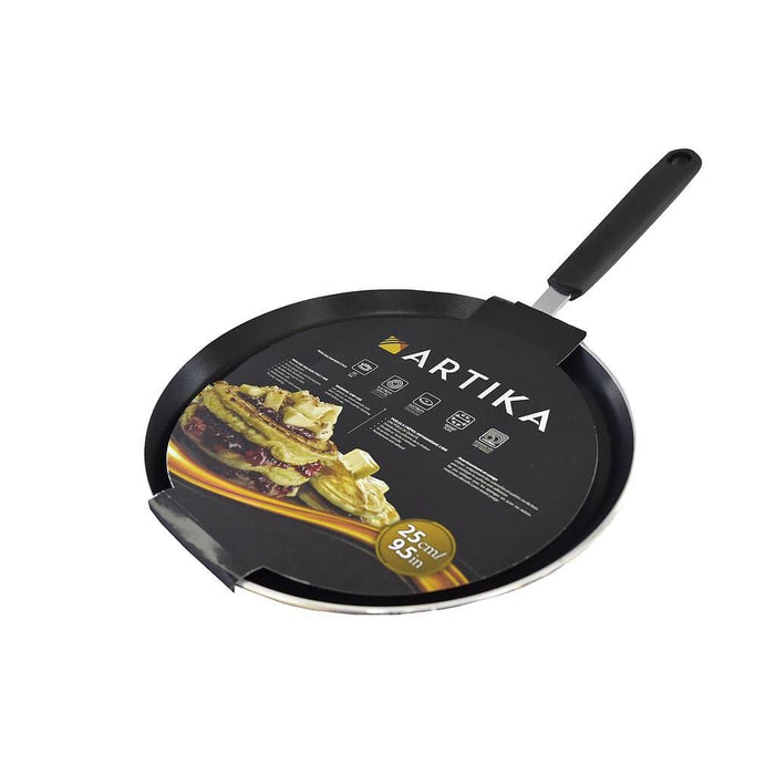 Artika -  Non Stick Saucepan Crepe Pan,  Black , 9.8 IN
