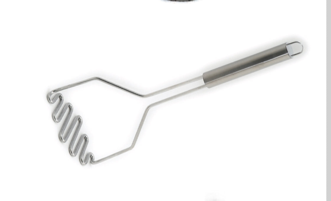 Il Piatto - SS Potato Masher, 10.5"