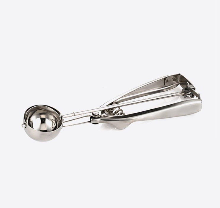 Millvado - 18/10 SS Scooper, Dia 1.3/8'' Compacity 0.56 Oz /1 Table Spoon