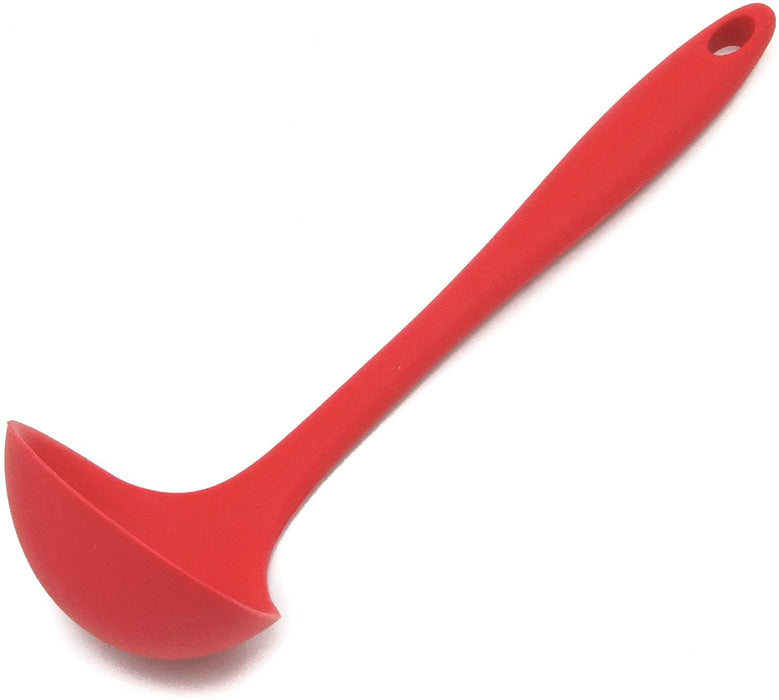 Luciano Gourmet, Silicone Ladle 11'' Red
