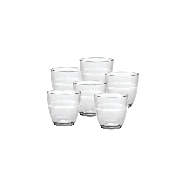 Duralex - Gigogne Glass Tumblers, 5-5/8 Oz