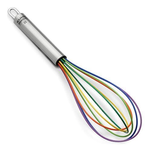 Kuhn Rikon - Silicone Whisk, Rainbow 8''