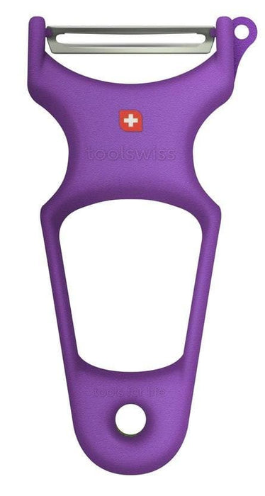Toolswiss Classinox - Vegetable Peeler SS Blade, Purple